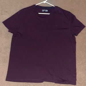 Burgundy Calvin Klein Tee